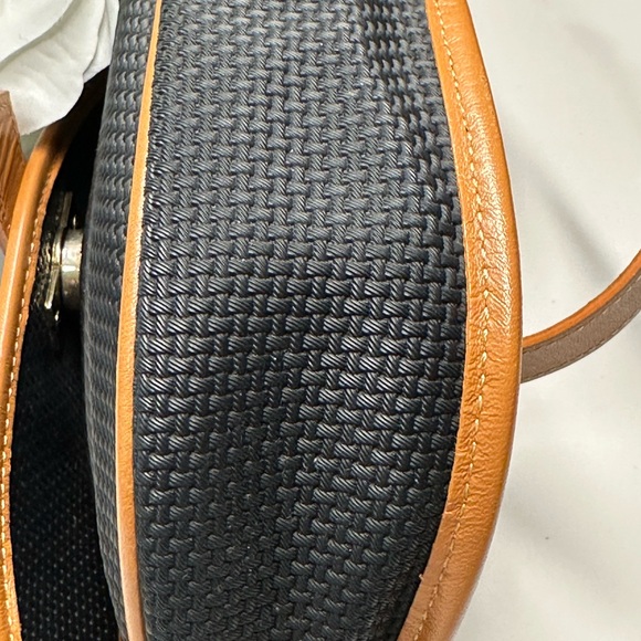 Yves Saint Laurent Black and Tan Crossbody Bag - Picture 3 of 16